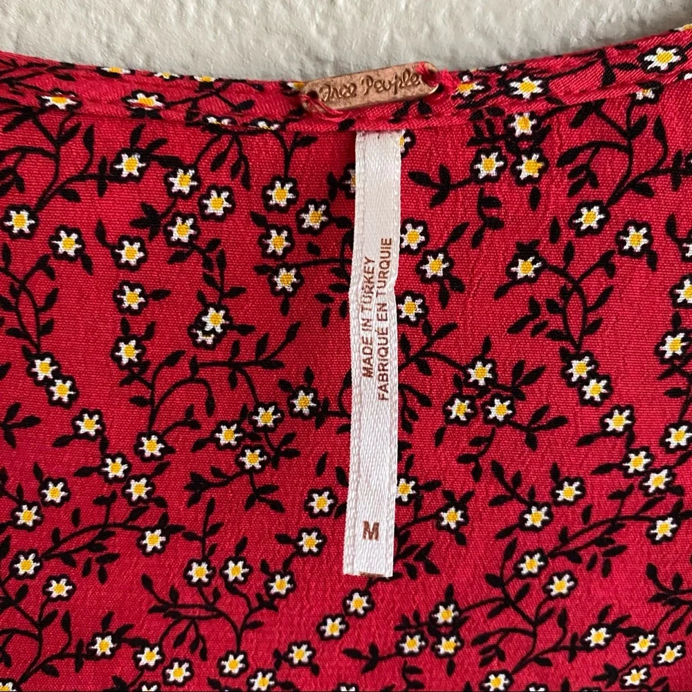 FREE PEOPLE Clara floral tunic dress - Picture 5 of 9